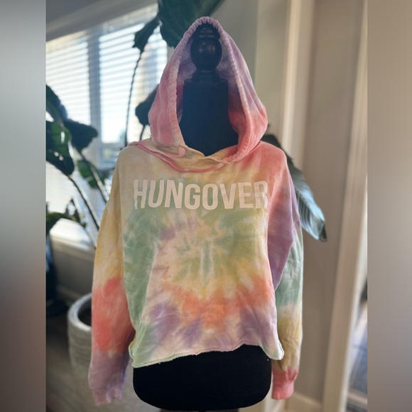 Barstool Sports Tie-Dye Hoodie Unisex Size Large HUNGOVER 🍻🥂 - Picture 4 of 10